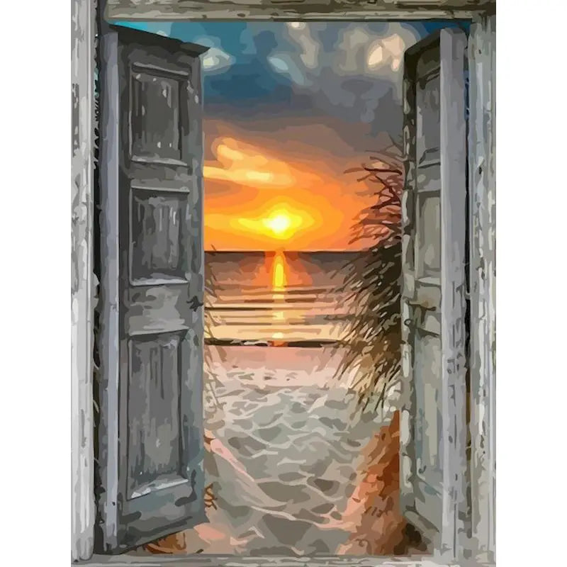 kit de Pintura por Números. Arte que Acalma.
