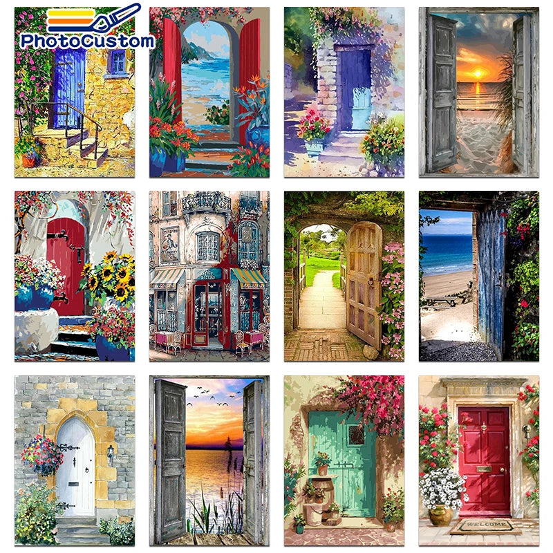 kit de Pintura por Números. Arte que Acalma.